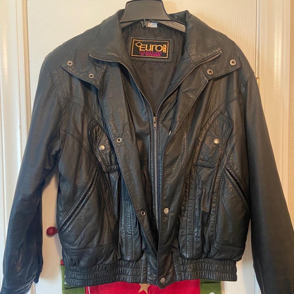 Leather jacket Mond of California
